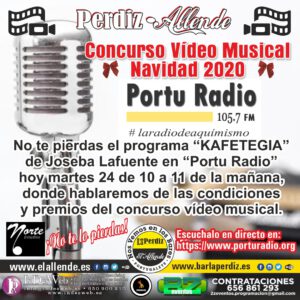 PORTU RADIO Y NUESTRO CONCURSO VÍDEO MUSICAL NAVIDAD 2020